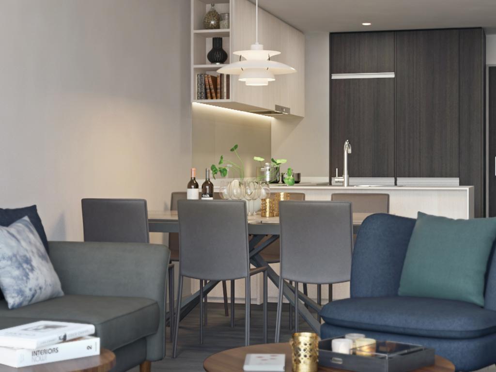 The Branksome Hotel & Residences Sidney Exterior foto The interior of a typical apartment